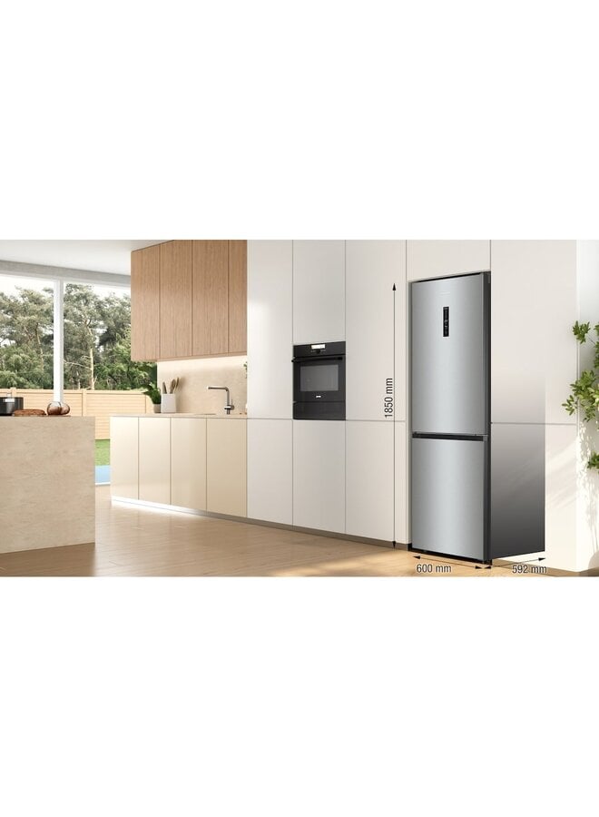 Gorenje NRK619C61X4OT | Koelvriescombinatie | RVS