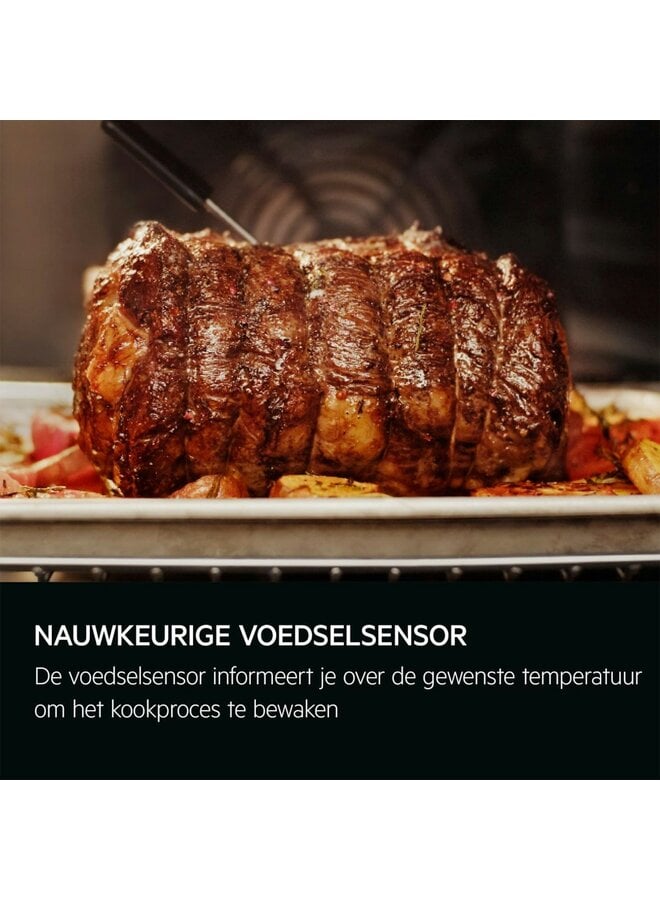 AEG CP7400B | Inbouw oven | 45 cm | SteamBake  | Pyrolyse | Zwart