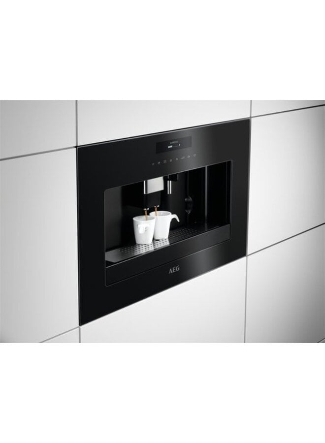 AEG KKE884500B | Inbouw Koffiemachine | 45 cm  | Zwart