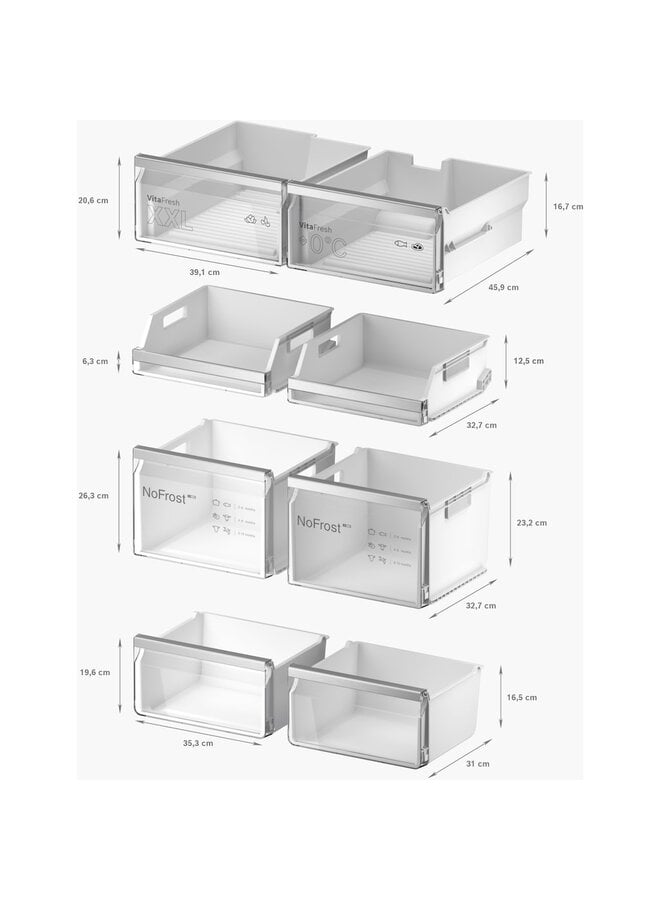Bosch KFD96APEA | French Door Amerikaanse koelkast | RVS