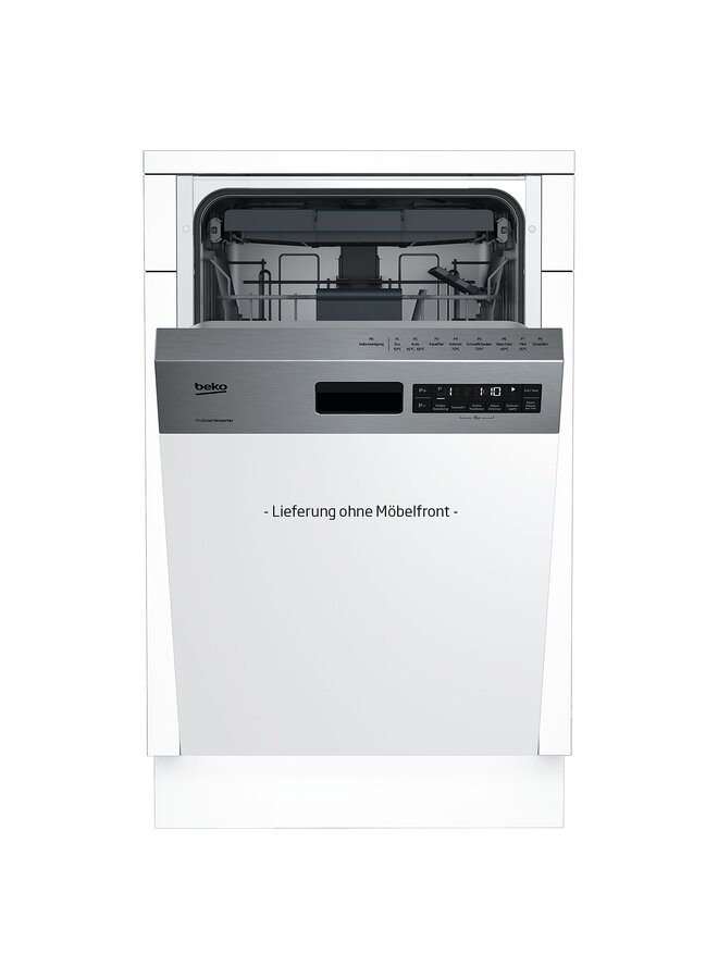 Beko DSS28021X | Half geintegreerde vaatwasser | 45 cm