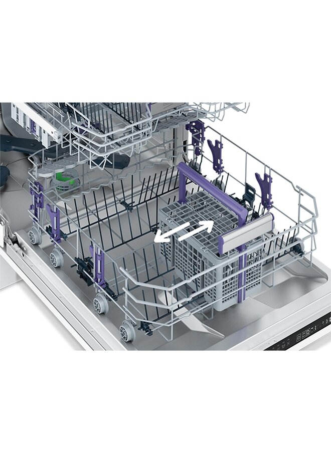Beko BDDN38561XC Onderbouw vaatwasser | RVS | A