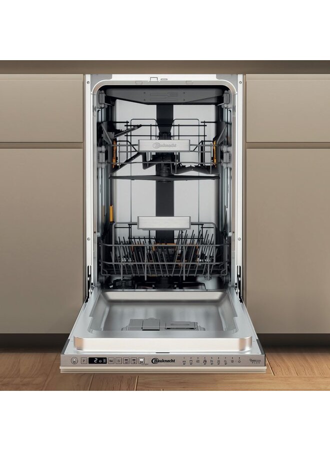 Bauknecht BK6IB10BS7LA0 | Inbouw vaatwasser | 45 cm | B