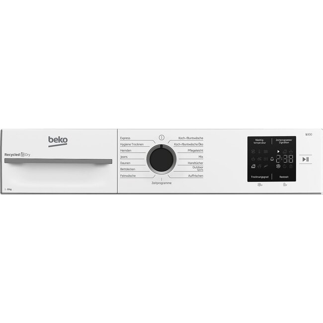 Beko BMS3T382CW | Warmtepompdroger | 8 kg | C