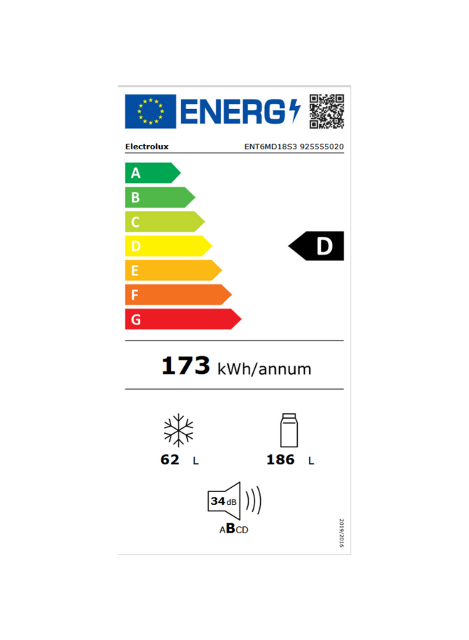 Electrolux  KNT6MD18S3 | Inbouw koelvriescombinatie | 177.2 cm | Nofrost