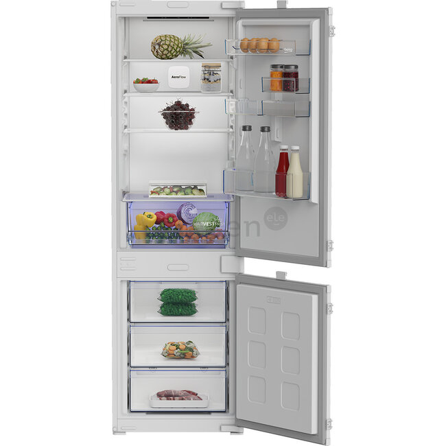 Beko B3BCNA294HS | Inbouw koelvriescombinatie | 178 cm | Nofrost