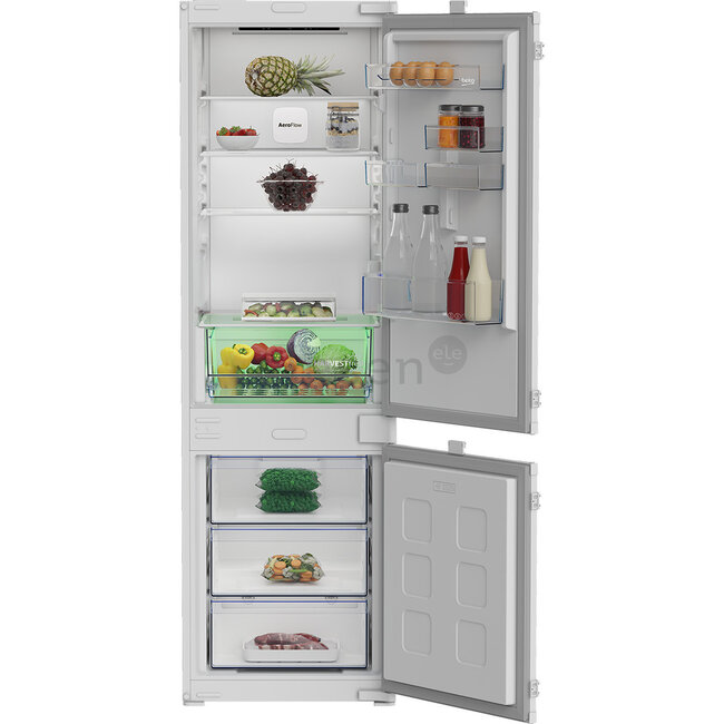 Beko B3BCNA294HS | Inbouw koelvriescombinatie | 178 cm | Nofrost