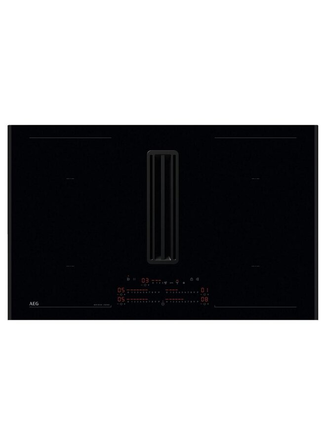 XCD6847AB | Inductie kookplaat met afzuiging | 83 cm