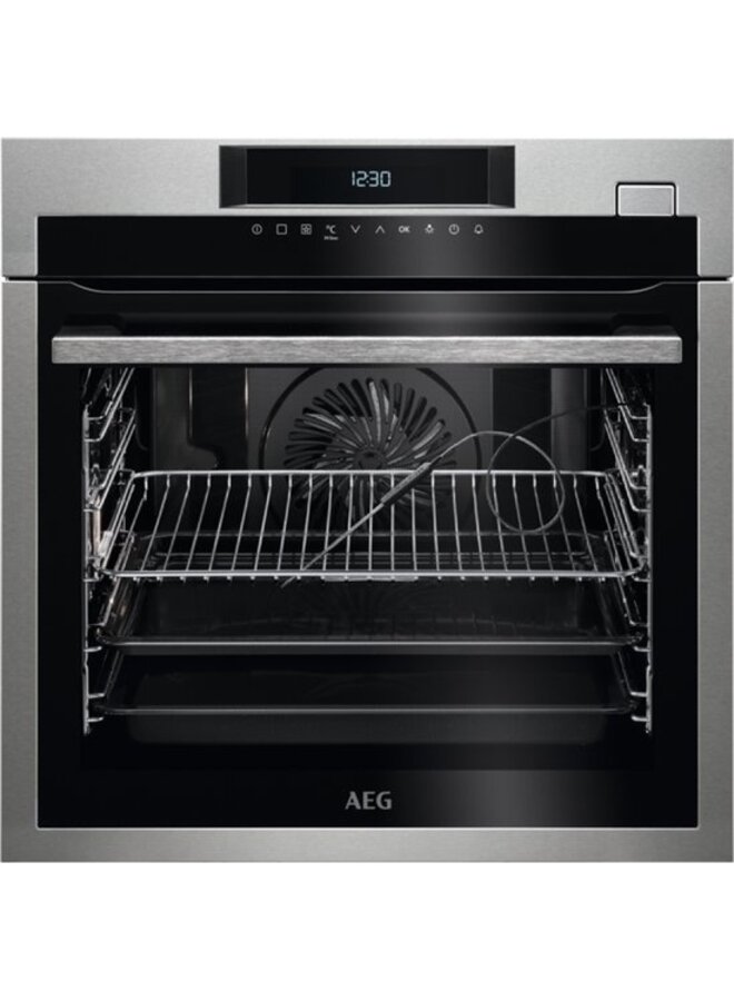 BSE682020M | Inbouw Stoomoven | 60 cm | Zwart/RVS