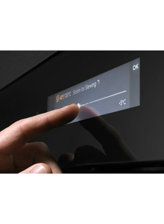 AEG BSK999230T | Stoom oven Steamify | 60 cm | Mat Zwart