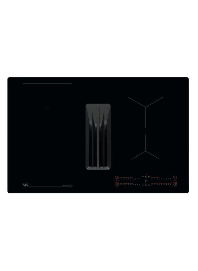 AEG XUB6845IB | Inductie kookplaat met afzuiging
