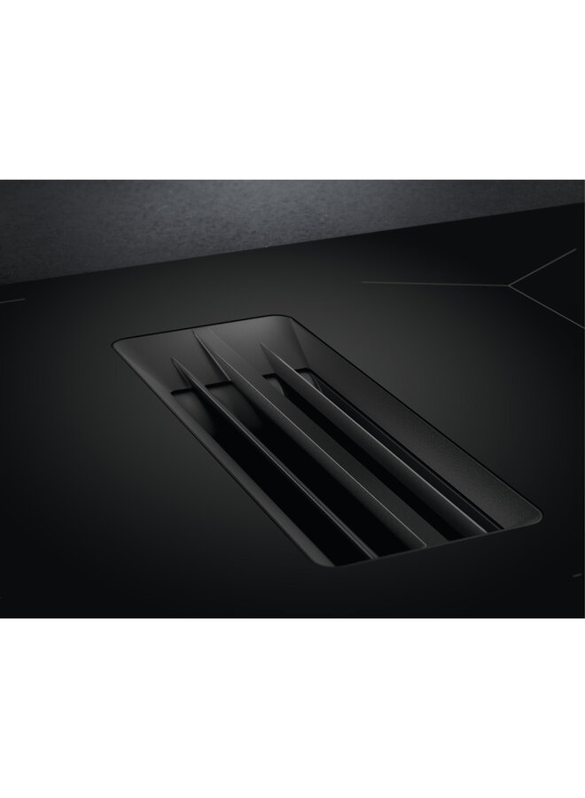 AEG  XUB6845AB | Inductie kookplaat met afzuiging | MattZwart