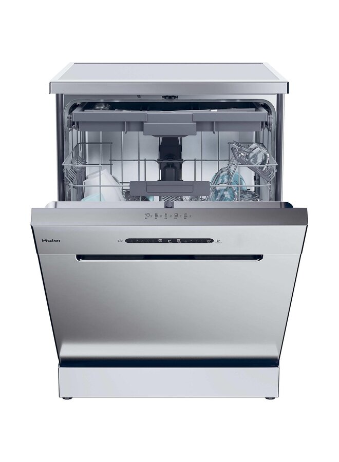 Haier XF 4C4E1S-84 | Vrijstaande vaatwasser | RVS | C