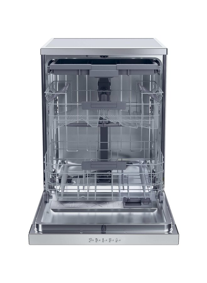 Haier XF 4C4E1S-84 | Vrijstaande vaatwasser | RVS | C