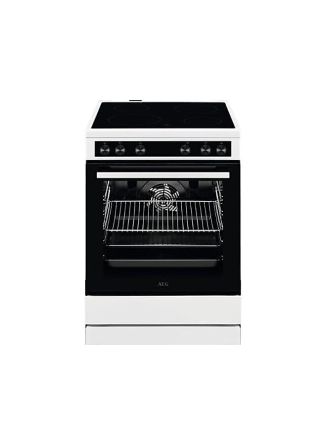 CCB6206ABW | Keramisch fornuis | 60 cm | Wit