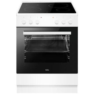 Amica SHC 913 001 W | Keramisch fornuis  | 60 cm | SteamClean