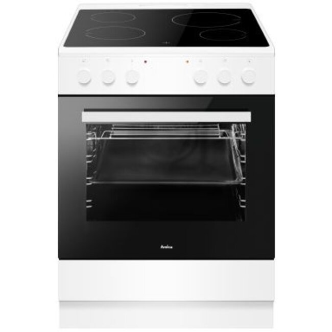 Amica  SHC 913 001 W | Keramisch fornuis  | 60 cm | SteamClean
