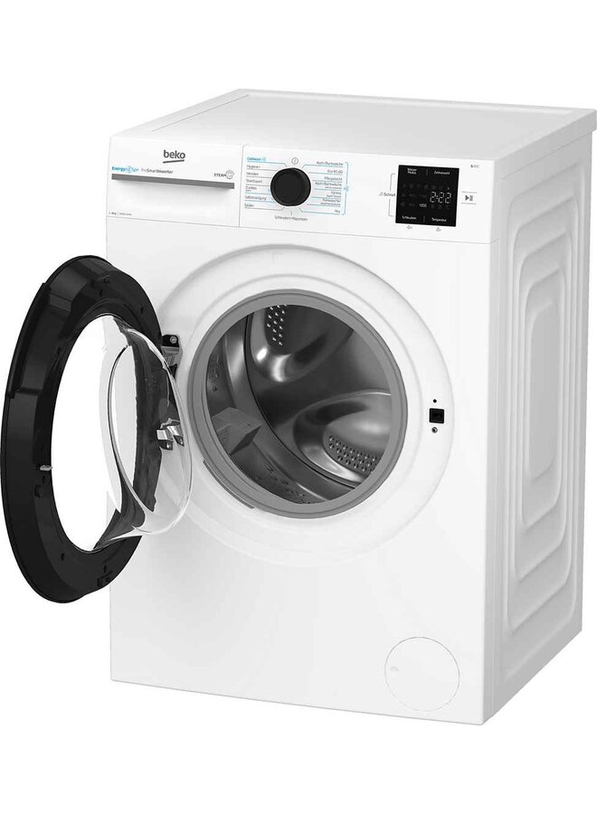 Beko BM3WFU3841X | Wasmachine | 8 kg | EnergySpin