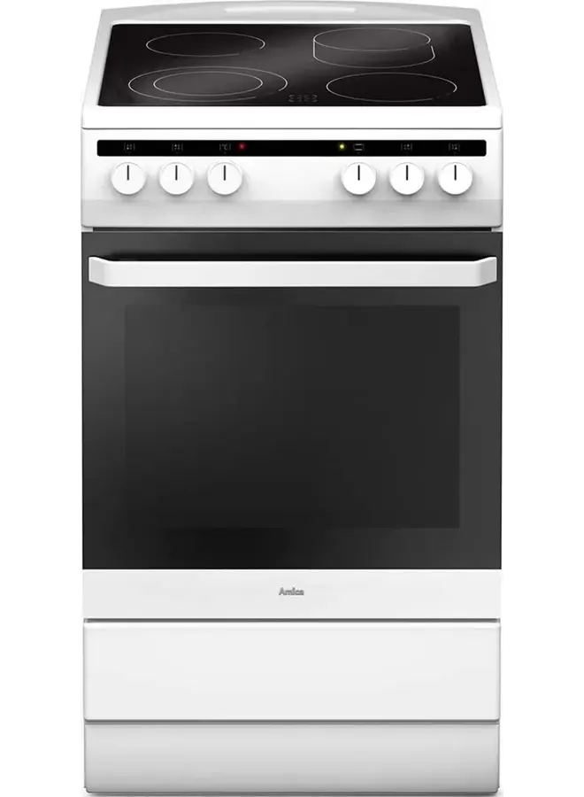 Amica SHC 11543 W | Keramisch fornuis | 50 cm