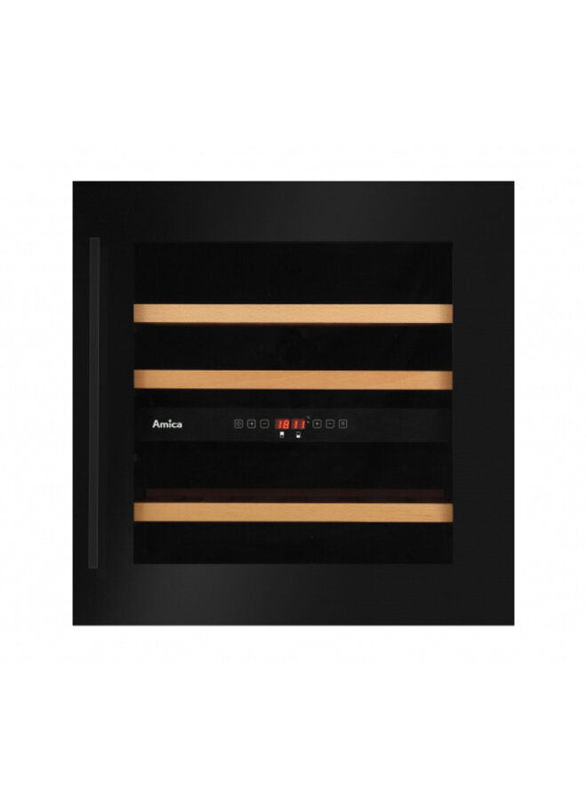 Amica WK341212S | inbouw wijnkoeler | 34 flessen | Nis 60