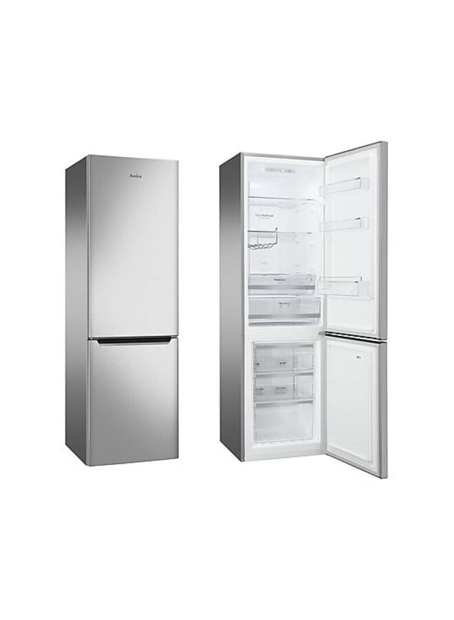 Amica KGC 15494 E | Koelvriescombinatie | RVS