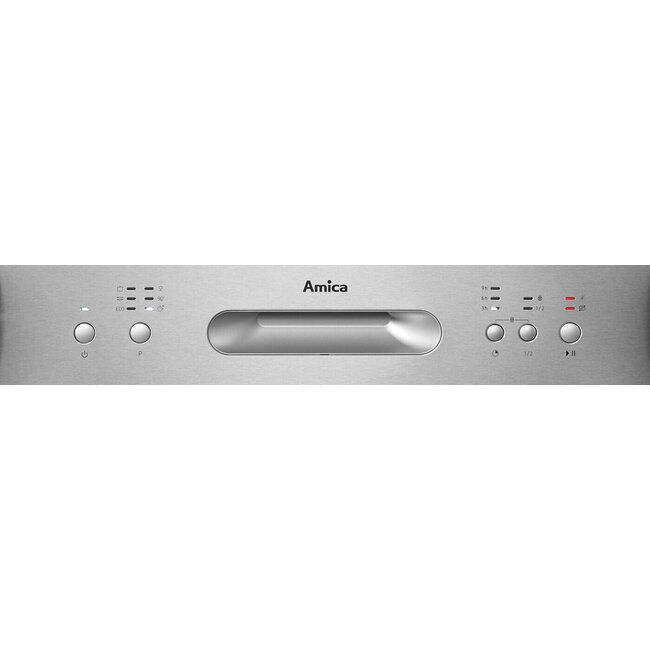Amica GSP 14755-1 E | Vrijstaande vaatwasser | 60 cm | RVS