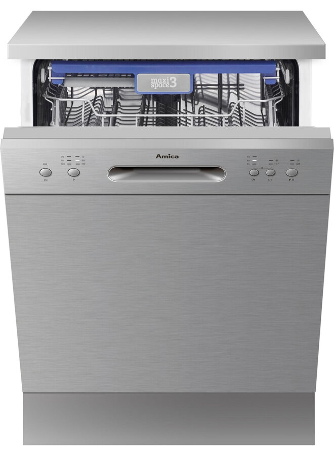 Amica GSP 14755-1 E | Vrijstaande vaatwasser | 60 cm | RVS