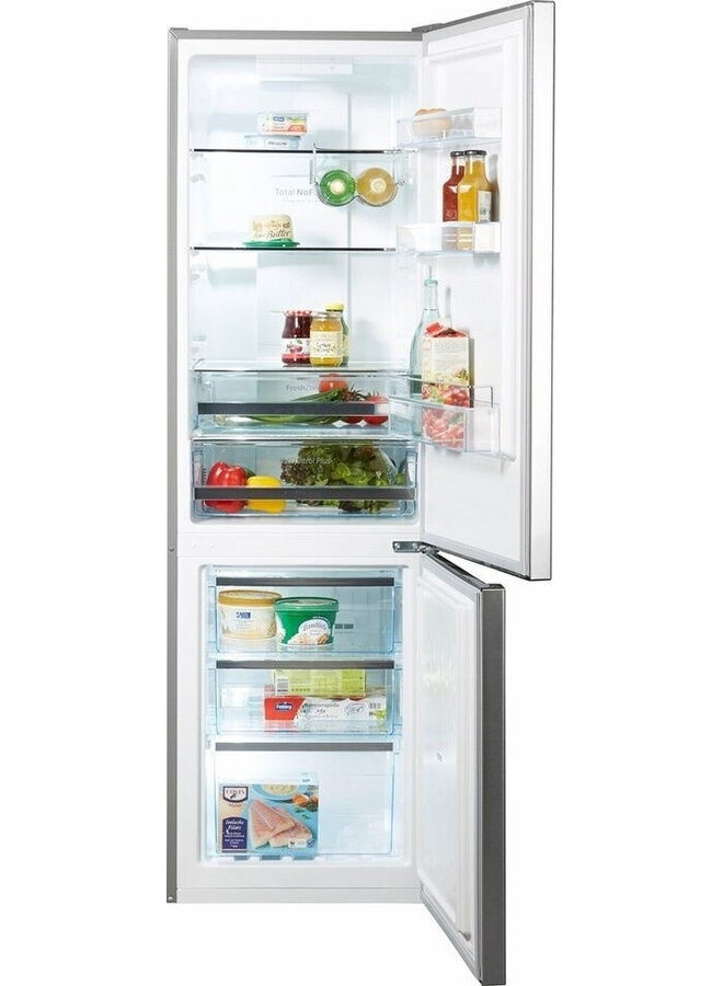 Amica KGC 15494 E | Koelvriescombinatie | RVS | NoFrost