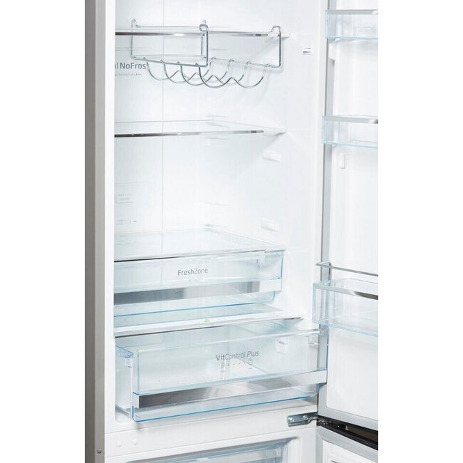 Amica KGC 15494 E | Koelvriescombinatie | RVS | NoFrost