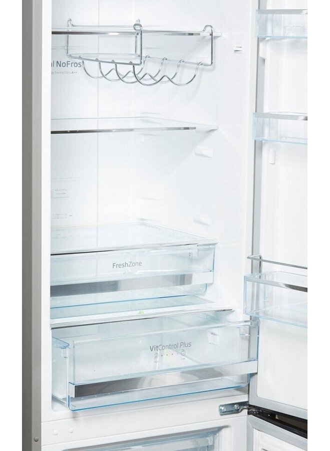 Amica KGC 15494 E | Koelvriescombinatie | RVS | NoFrost