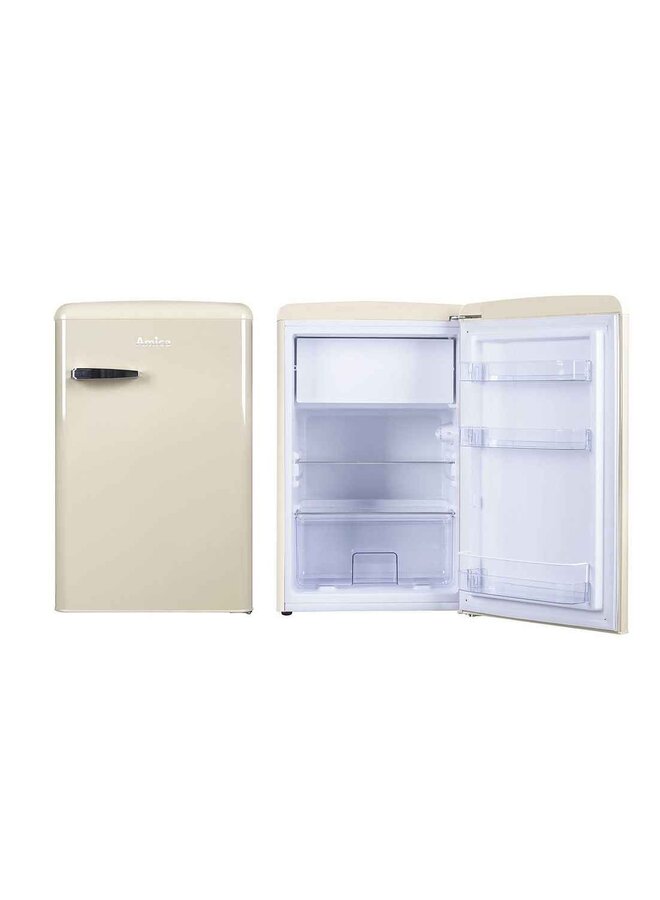 Amica KSR 361 160 B | Retro Tafelmodel koelkast | Beige