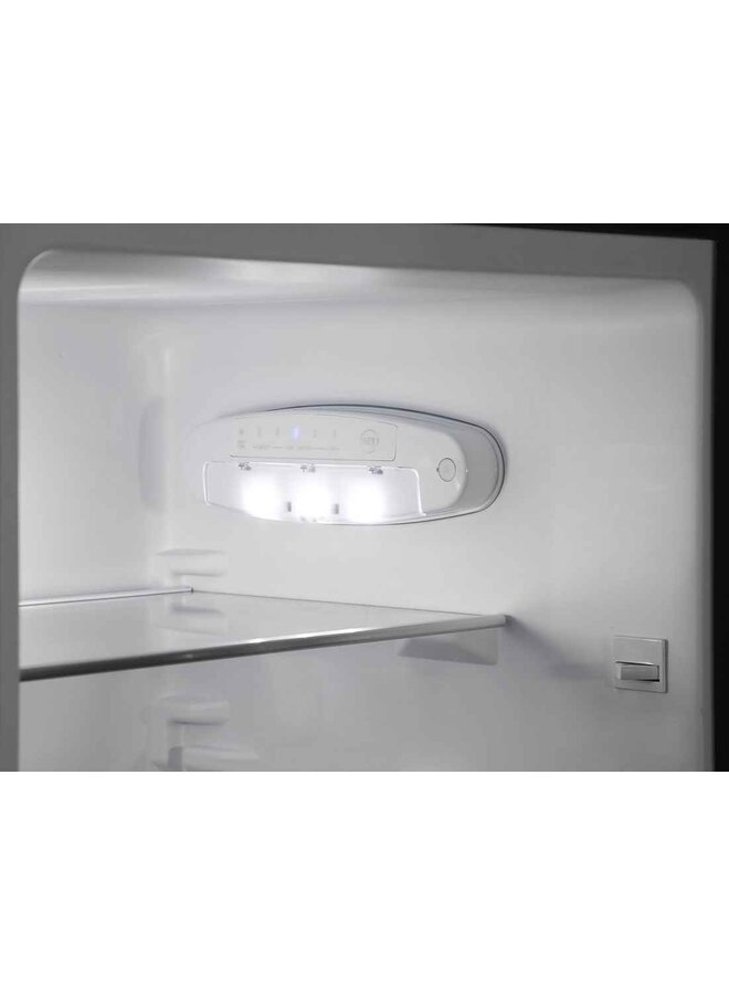 Amica KGCL 384 155-1 E | Koelvriescombinatie | RVS |