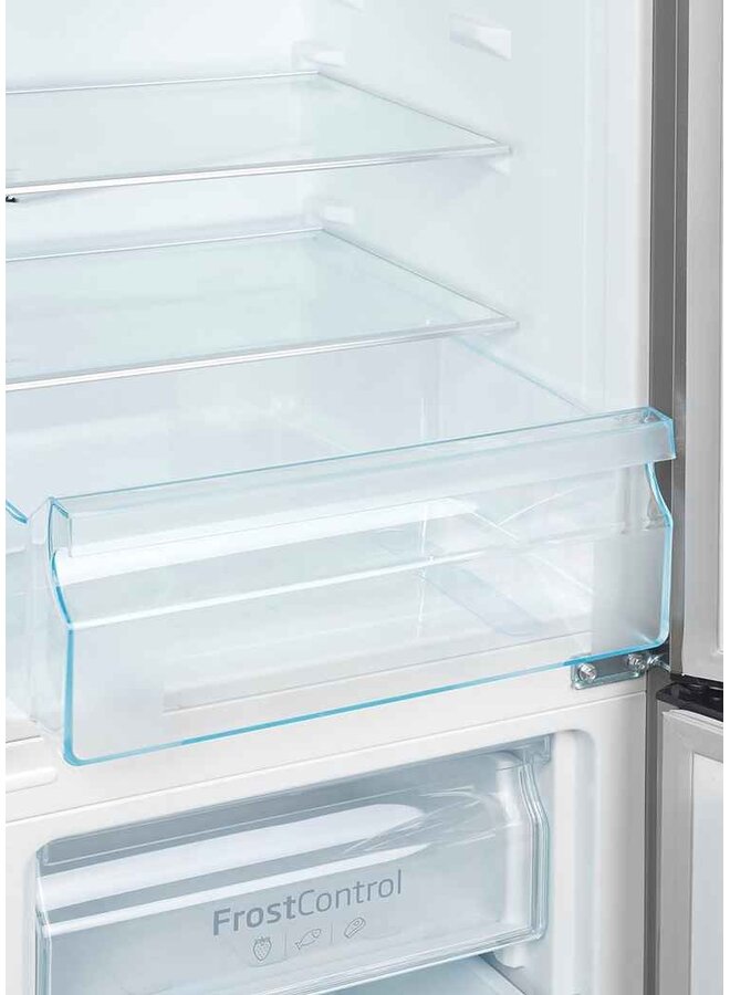 Amica KGCL 384 155-1 E | Koelvriescombinatie | RVS |