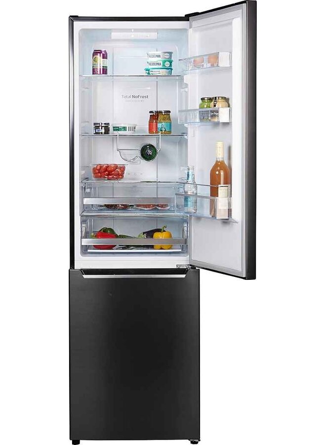 Amica KGC 15495 S | Koelvriescombinatie | Zwart | NoFrost