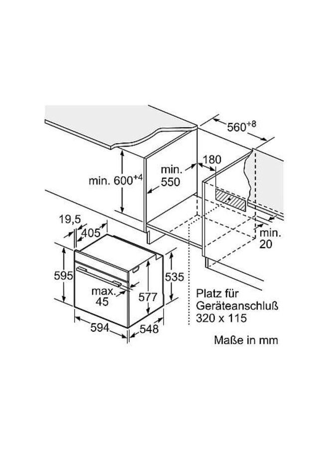 Siemens EQ874DV02R | Inbouw oven set | Inductie