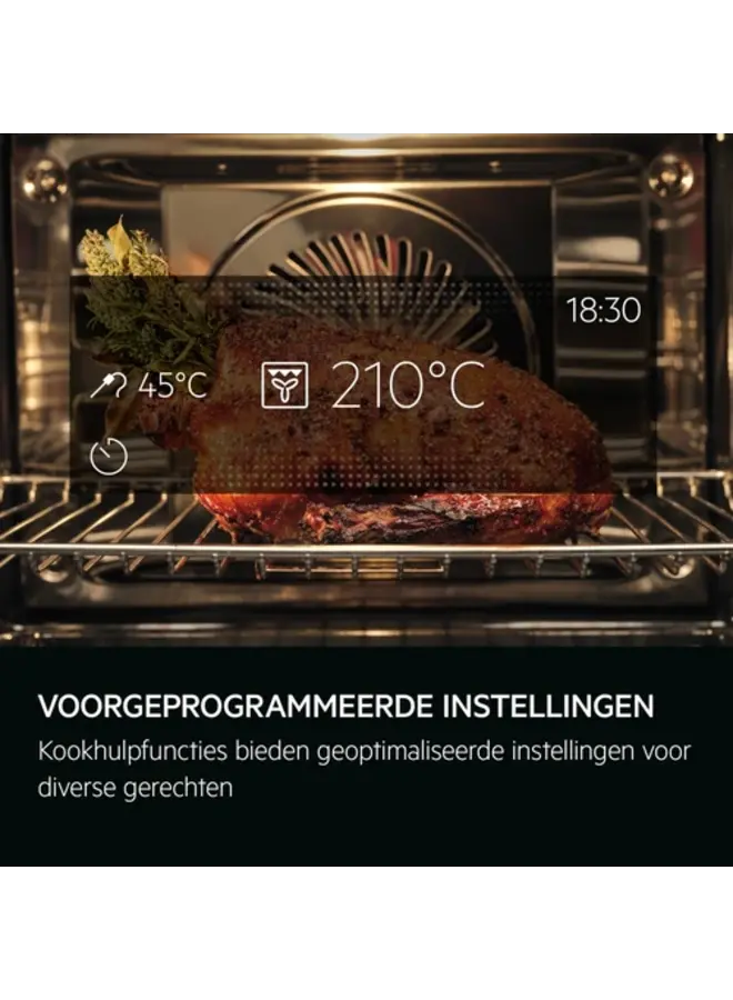 AEG BP7200T | Inbouw oven | 60 cm |  Heteluchtoven Pyrolyse