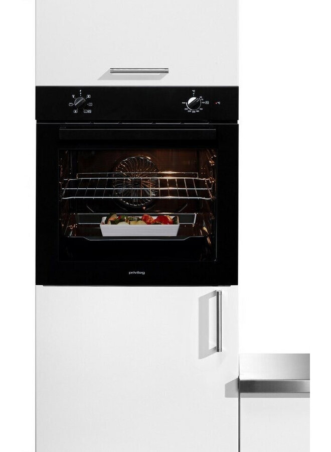 Privileg PBB52HR0K | Inbouw oven | Zwart | Hydrolyse