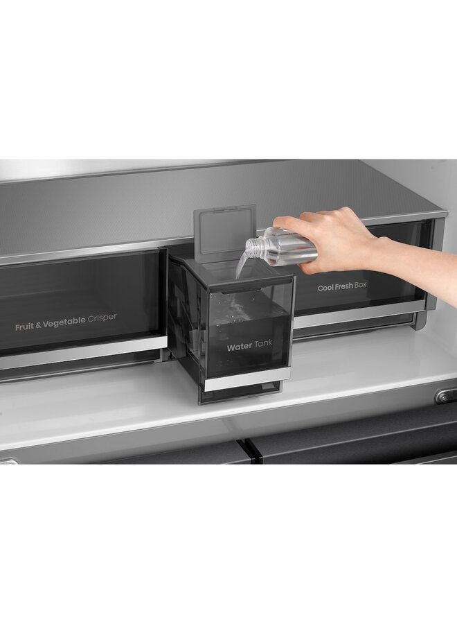 Hisense RQ5P640SYKD | Amerikaanse koelkast | Zwart | CrossDoor