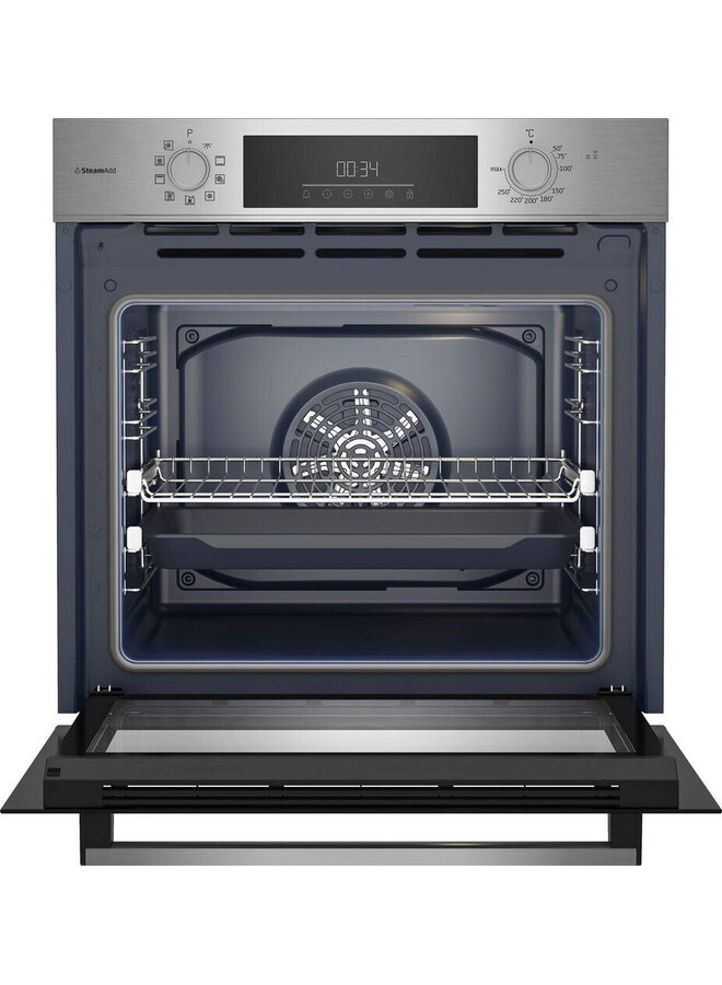 Beko BBIS12301XE | Inbouw oven | 60 cm | SteamShine