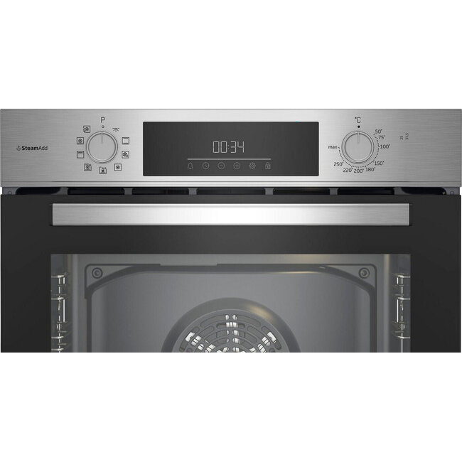 Beko BBIS12301XE | Inbouw oven | 60 cm | SteamShine