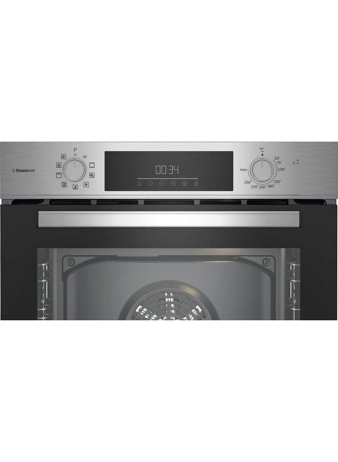 Beko BBIS12301XE | Inbouw oven | 60 cm | SteamShine