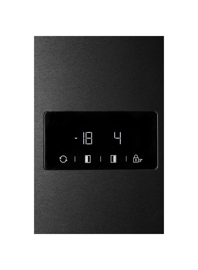 Bauknecht SBS C90 BL | Amerikaanse Koelkast | Zwart | C Label