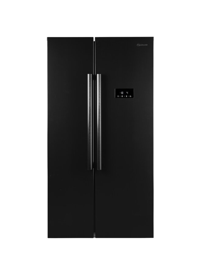 Bauknecht SBS C90 BL | Amerikaanse Koelkast | Zwart | C Label