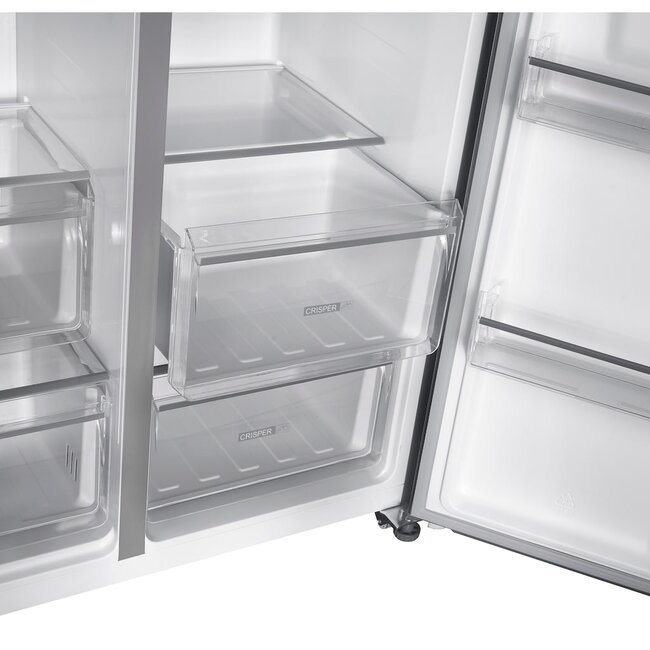 Bauknecht SBS C90 BL | Amerikaanse Koelkast | Zwart | C Label