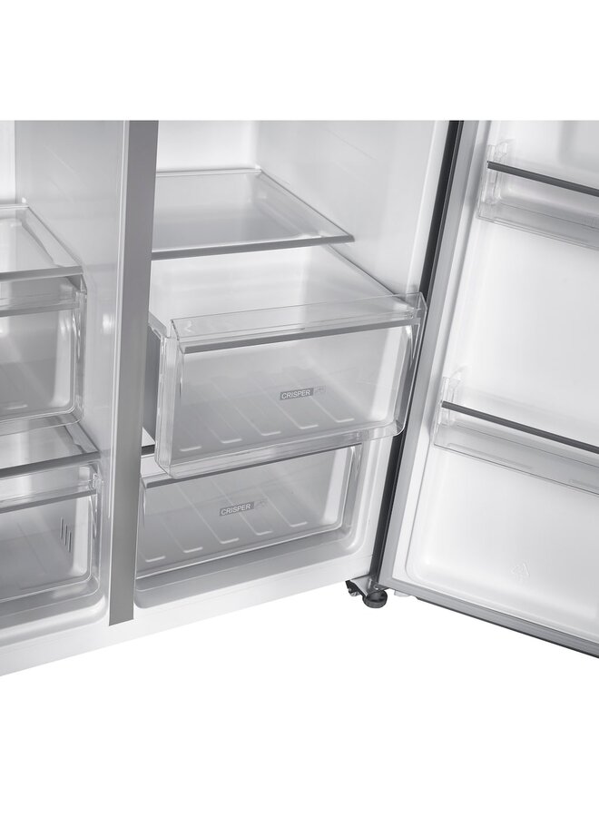 Bauknecht SBS C90 BL | Amerikaanse Koelkast | Zwart | C Label