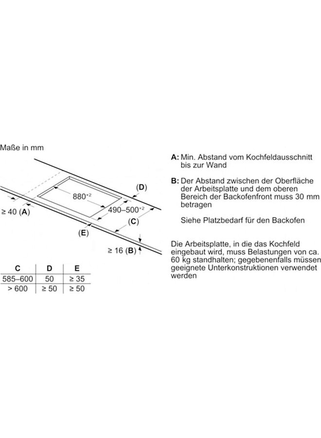 Neff T69TTX4L0 | Flex Inductie kookplaat | 90 cm