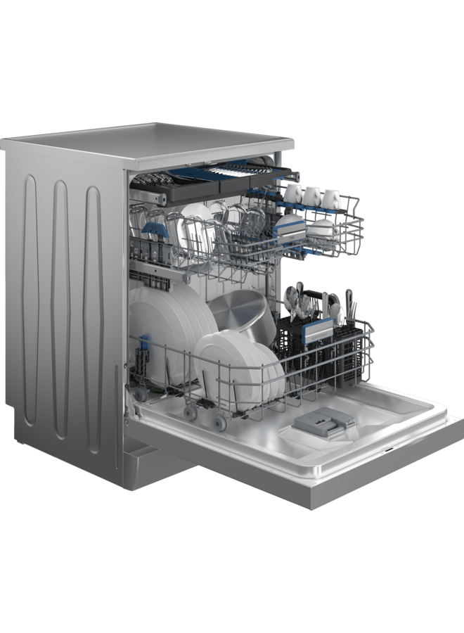 Beko BG840EXFSP | Vrijstaande vaatwasser | A Label | RVS