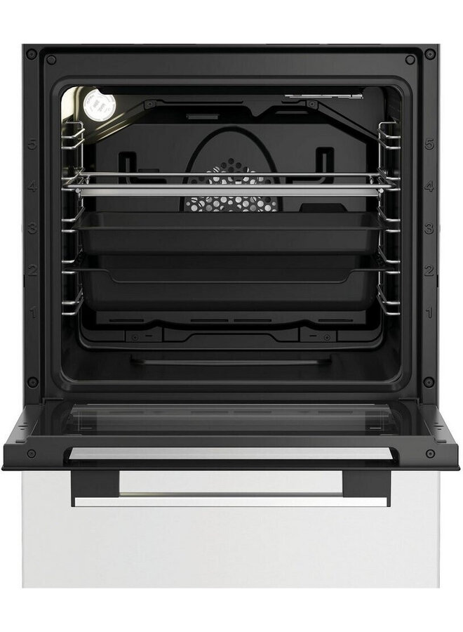 Bauknecht B5V5KMW | Keramisch fornuis | Hydrolyse | 50 cm