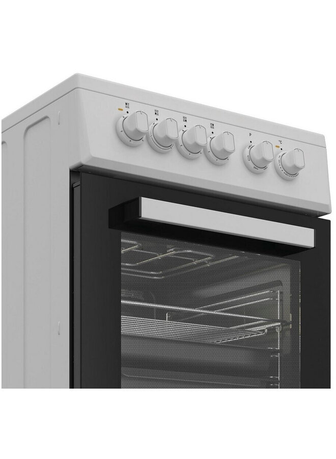 Bauknecht B5V5KMW | Keramisch fornuis | Hydrolyse | 50 cm