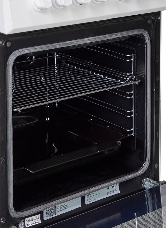 Bauknecht B5V5KMW | Keramisch fornuis | Hydrolyse | 50 cm